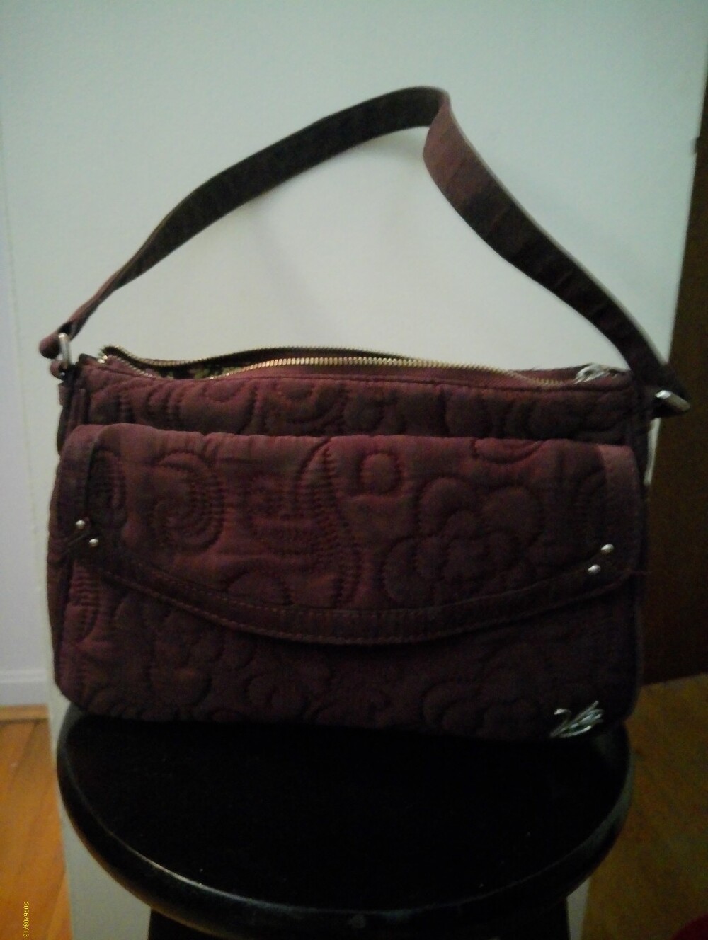 Vera Bradley Classic Quilted Microfiber Handbag